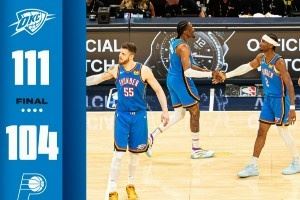?美网友热议雷霆赢球：福斯特MVP 他是系列赛2-2的唯一原因